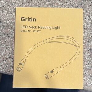 LED Neck Reading Light - Black